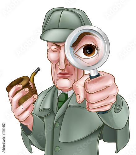 Sherlock Holmes Detective Cartoon Buy This Stock Vector And Explore Similar Vectors At Adobe Stock Adobe Stock