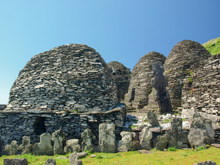 Skellig Michael, UNESCO World Heritage Site, Kerry, Ireland. 