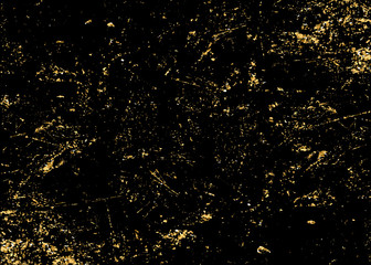 Wall Mural - gold grunge texture. patina scratch golden elements. sketch texture to create distressed effect. ove