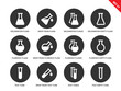 © Vector Icons - Phial icons on white background