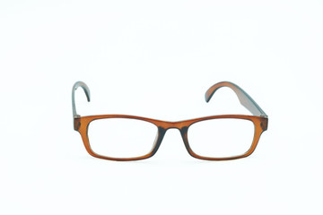 A brown spectacles.