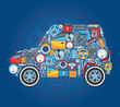 © Genestro - Car Shape Concept Background