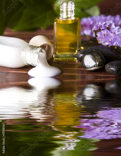 Cuadros en Lienzo Crema corporal en el spa