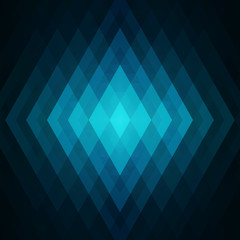 Poster - Abstract polygon background in modern style. Soft color transitions create a mesh