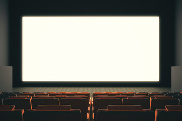Aufkleber - Empty cinema screen