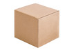 © Krasser - Cubical cardboard box isolated on a white background
