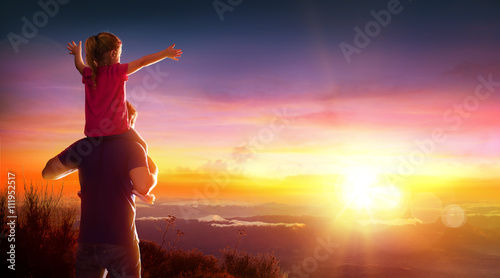 Dad And Daughter - Fathers Day Theme - Buy this stock photo and explore