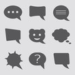 © waalenok - Speech bubble icons
