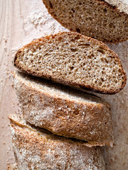 crispy crust wholemeal brown bread