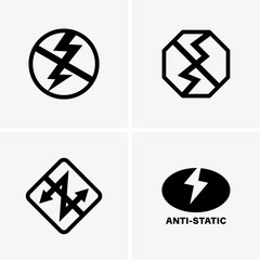 Poster - Anti-static signs