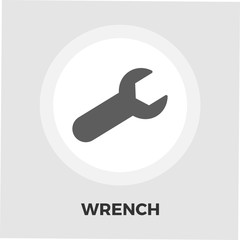 Wall Mural - Wrench icon flat