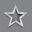 © Zlatko Guzmic - transparent silver star