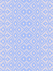 Aztec tribal mexican seamless pattern