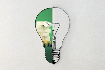 Poster - Idea and financial growth concepts