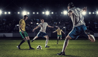 Canvas Print - Hot football moments