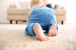 © Africa Studio - Cute baby boy on the floor