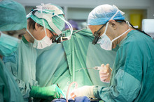 Heart Surgeons During A Heart Operation