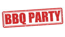 Barbecue Party Stamp