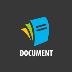 vector logo document
