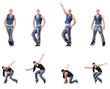 © Elnur - Dancer dancing on the white