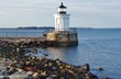 The Portland Breakwater Lighthouse (Bug Light), Maine