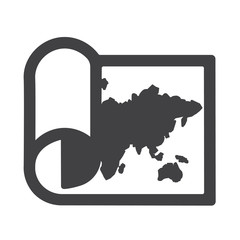 Poster - Map icon