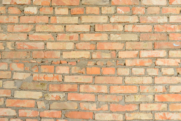 Brick texture with scratches and cracks