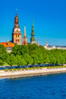 Old Town of Riga and Daugava River