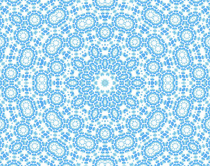  Abstract blue pattern