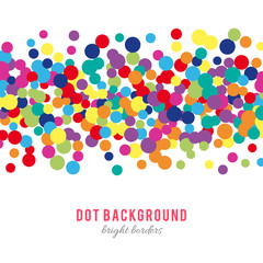 Wall Mural - colorful abstract dot background