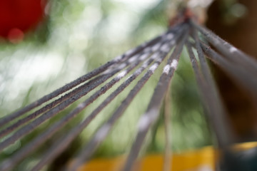 Hammock braid net, Sri Lanka.
