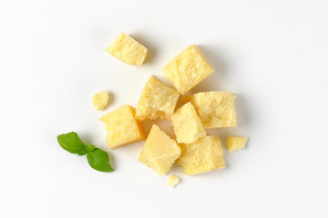 Poster - parmesan cheese pieces