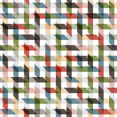 Canvas Print - Geometric seamless pattern