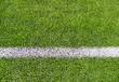 © Syda Productions - close up of football field with line and grass