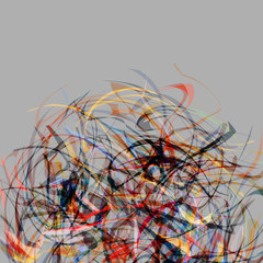 Wall Mural - abstract colorful creative background