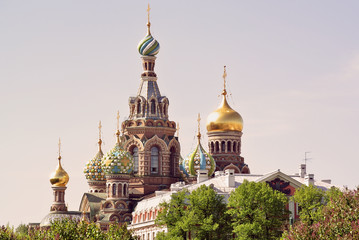 Church of the Saviour on Spilled Blood or Cathedral of the Resurrection of Christ St. Petersburg, Russia 