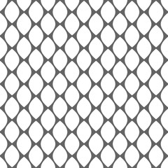 Wall Mural - geometric monochrome simple seamless pattern