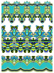 Poster - seamless geometry vintage pattern, ethnic style ornamental backg