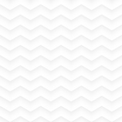 Wall Mural - white zig zag geometric seamless background