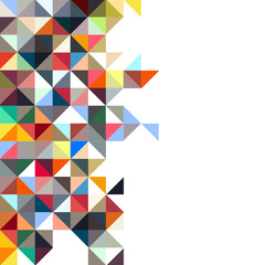 Wall Mural - colorful mosaic background