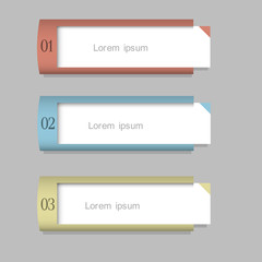 Wall Mural - white horizontal design template