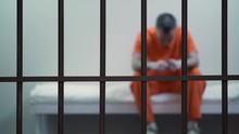 Scene Of An Inmate In A Jail Or Prison