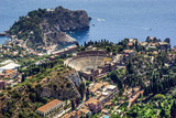 Fototapeta  - Greek Theatre of Taormina Sicily