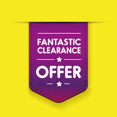 Canvas Print - Fantastic clearance offer ribbon