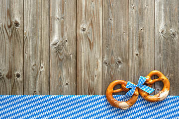 Canvas Print - Rustic background for Oktoberfest