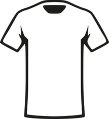 Wall Mural - White T-Shirt