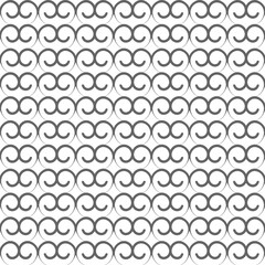 Wall Mural - Seamless delicate pattern with swirls