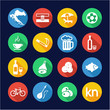© Bakai - Croatia Icons Flat Design Circle