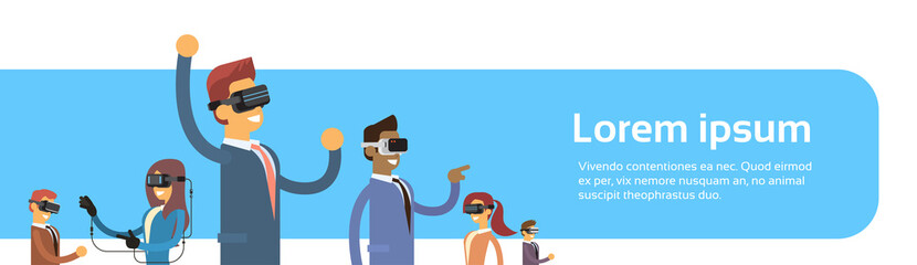 Poster - Business People Group Team Wear Virtual