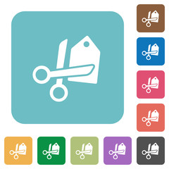 Sticker - Flat price cut icons